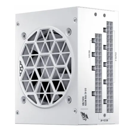 1STPLAYER SFX 750W PLATINUM White SFX APFC 80 PLUS Platinum LLC+DC-DC 80mm fan full modular