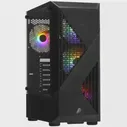 Корпус 1STPLAYER FIREROSE F3-A-BK-4F1 ARGB ATX Black