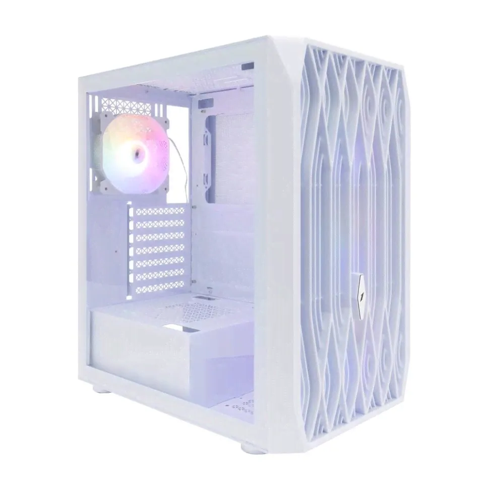 Компьютерный корпус 1STPLAYER ARIYA AY7 LED White (AY7-WH-4F1-W)