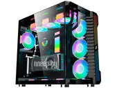 Корпус 1stPlayer Steampunk SP9 ATX без БП Black SP9-BK