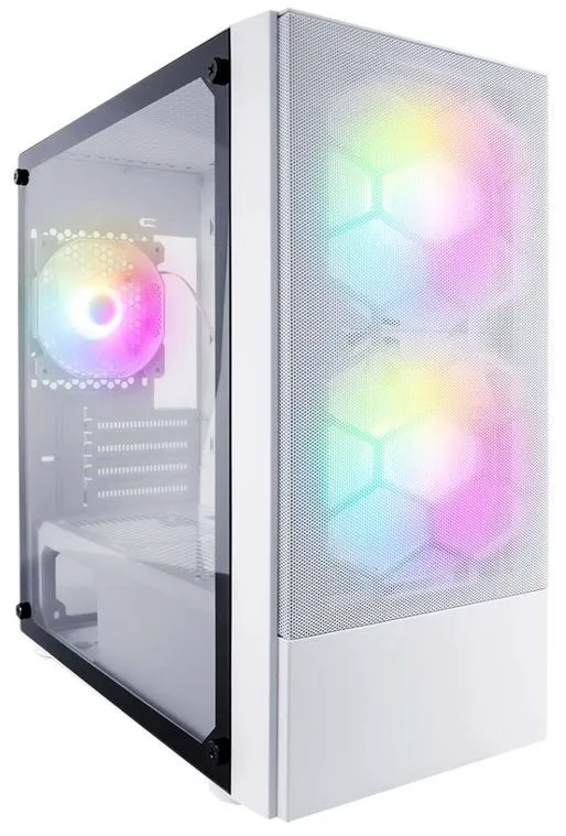 Корпус 1STPLAYER FIREBASE X4-M White X4-M-WH-2F1P-W-1F1-W
