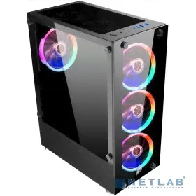 Корпус FIRE DANCING V2-A / ATX 1STPLAYER V2-A-4R1-1
