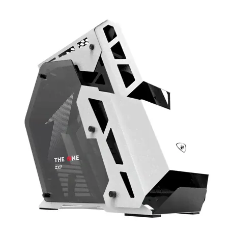 Корпус компьютерный 1stPlayer ZX7 White-0