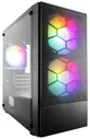Корпус 1STPLAYER FIREBASE X4-M, Mini-Tower, без БП, черный