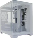 Minitower 1STPLAYER UVIEW UV5 <UV5-WH> White MicroATX без БП