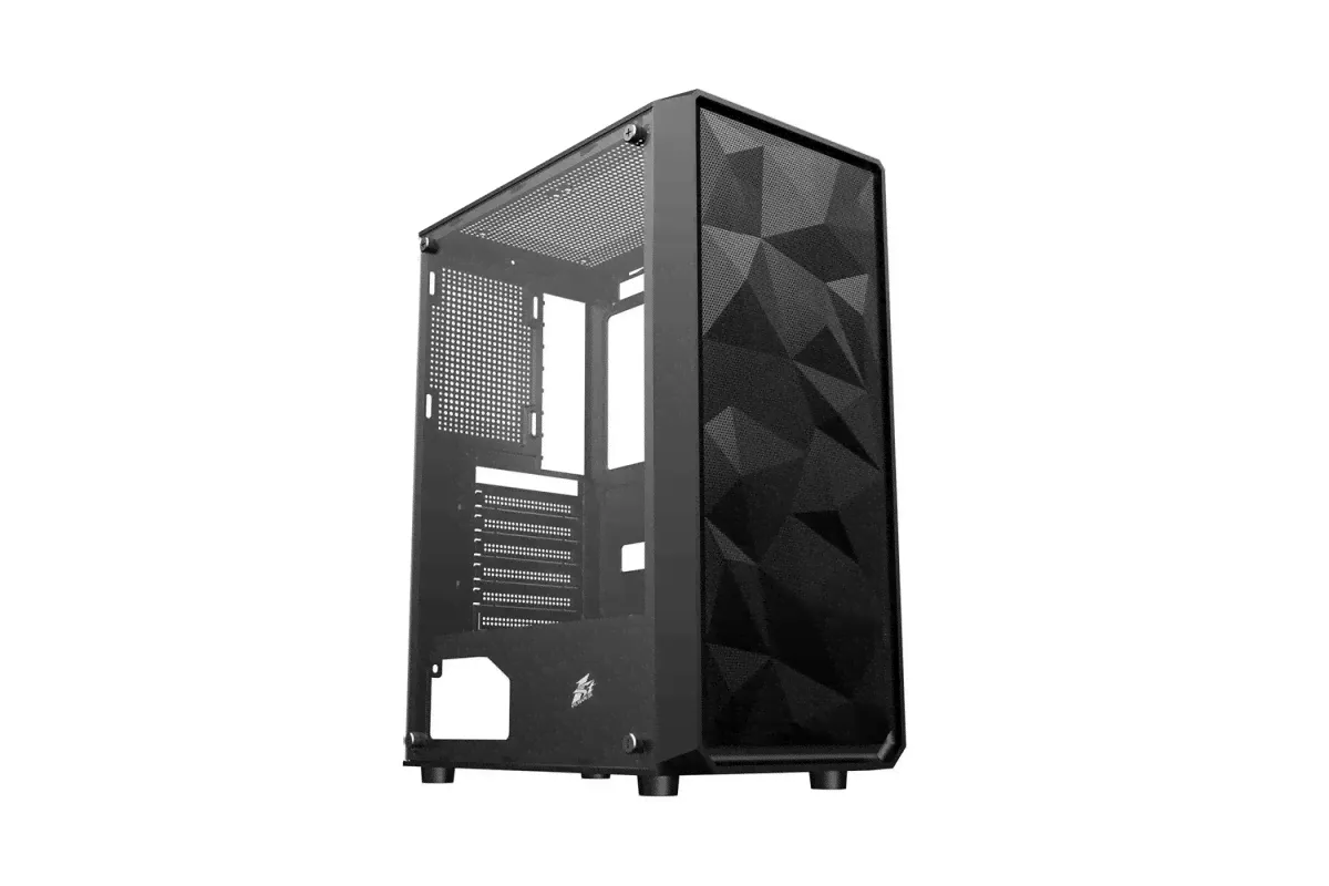 Корпус ATX 1STPLAYER FD3 FD3-BK-4F1-2